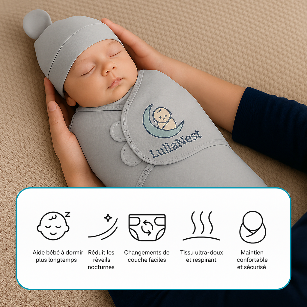 Zen Swaddle® Enveloppe de Sommeil pour Bébé™